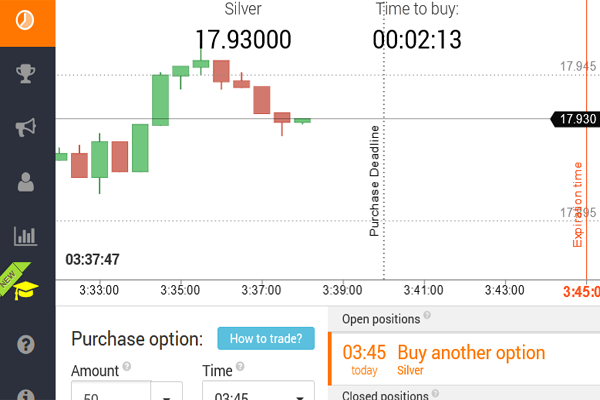 IQ Option screen shot