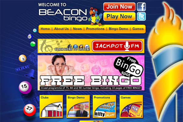 Beacon Bingo screen shot