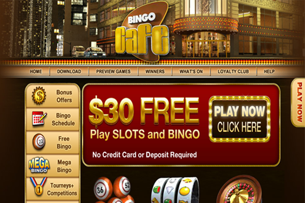 Bingo Cafe screen shot