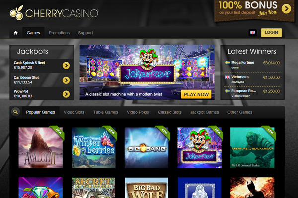 Cherry Casino screen shot