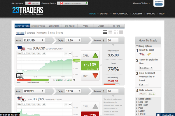 23Traders screen shot