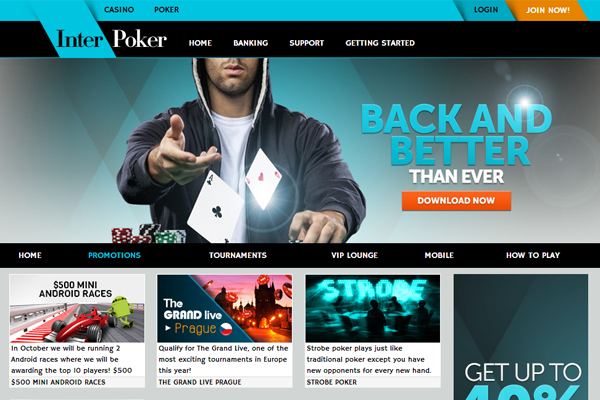 Interpoker screen shot