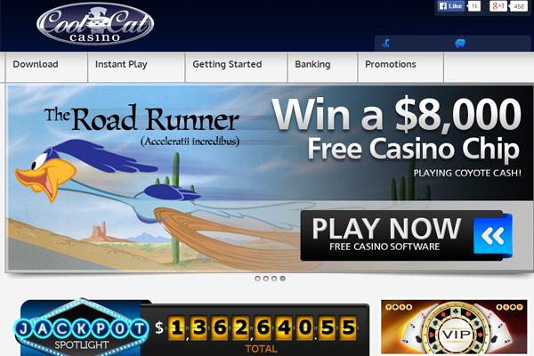 Cool Cat Casino screen shot