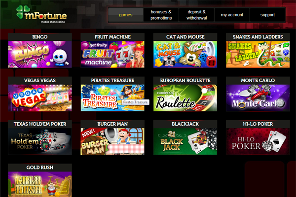 mFortune screen shot