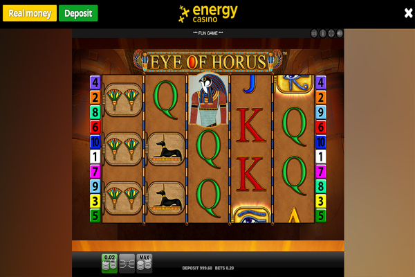 EnergyCasino screen shot