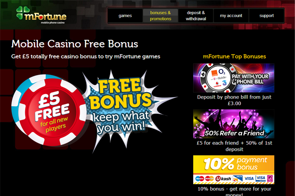 mFortune screen shot
