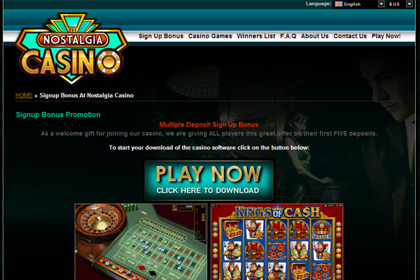 Nostalgia Casinos screen shot