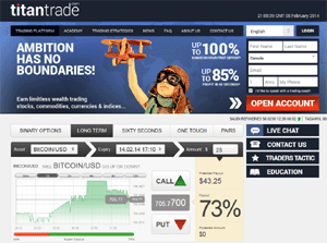 Titan Trade screen shot